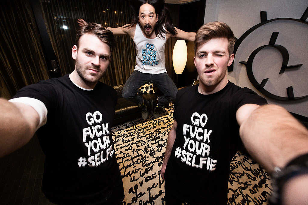 The Chainsmokers Steve Aoki DJ Music Poster