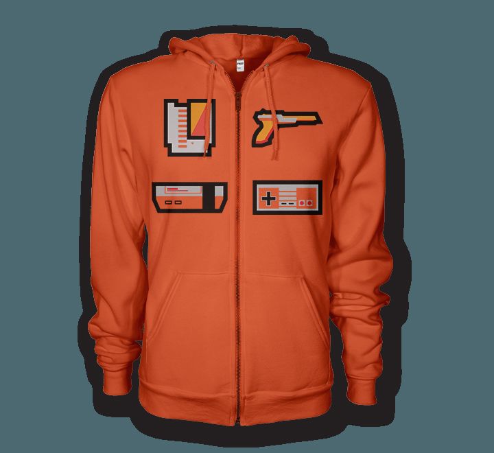 NES Hoodie - Preshrunk Fleece, 50% Cotton 50% Polyester
