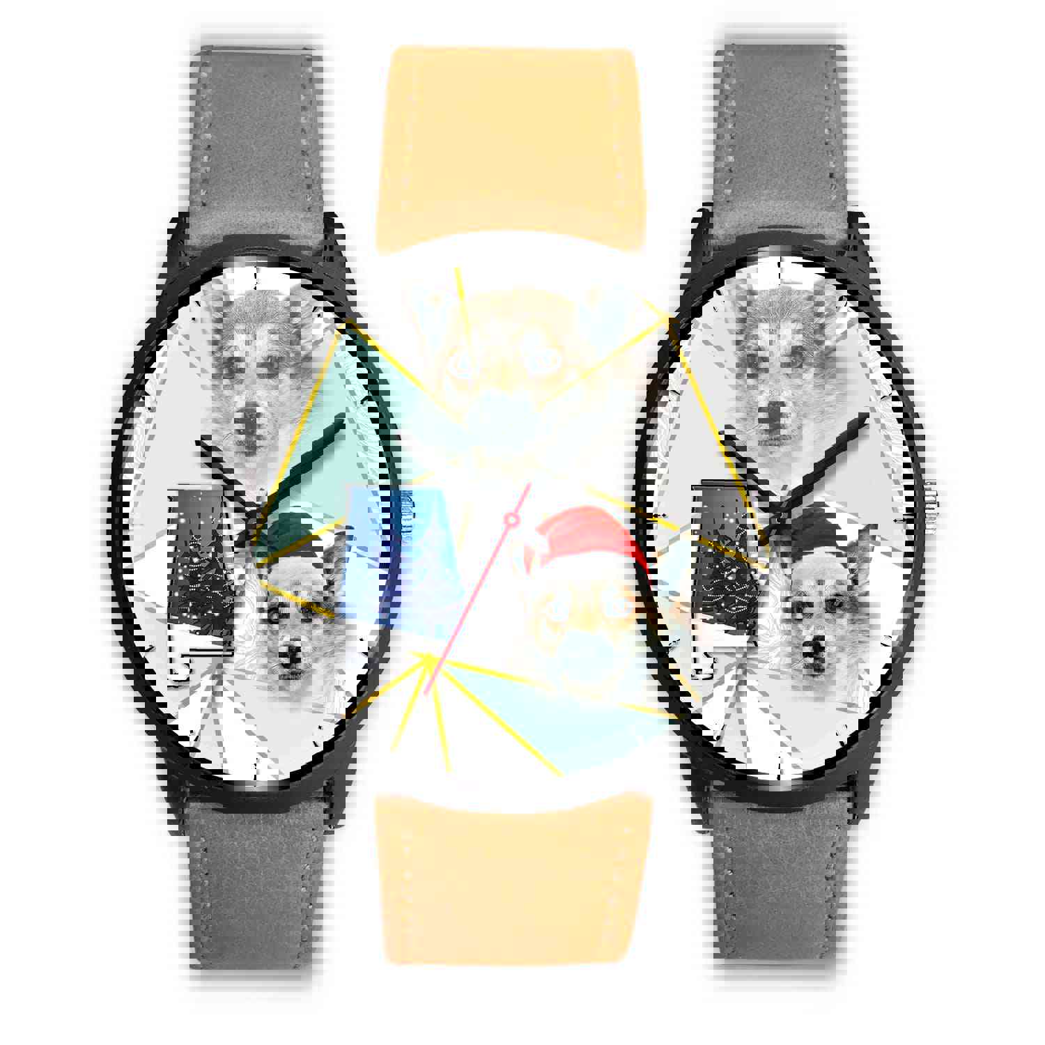 Norwegian Lundehund Alabama Christmas Special Wrist Watch