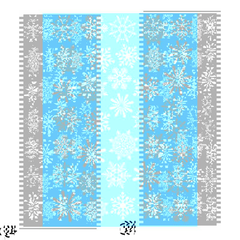 Qfdian CHRISTMAS Decorations - Merry Christmas Snowflake Snowman Window Sticker