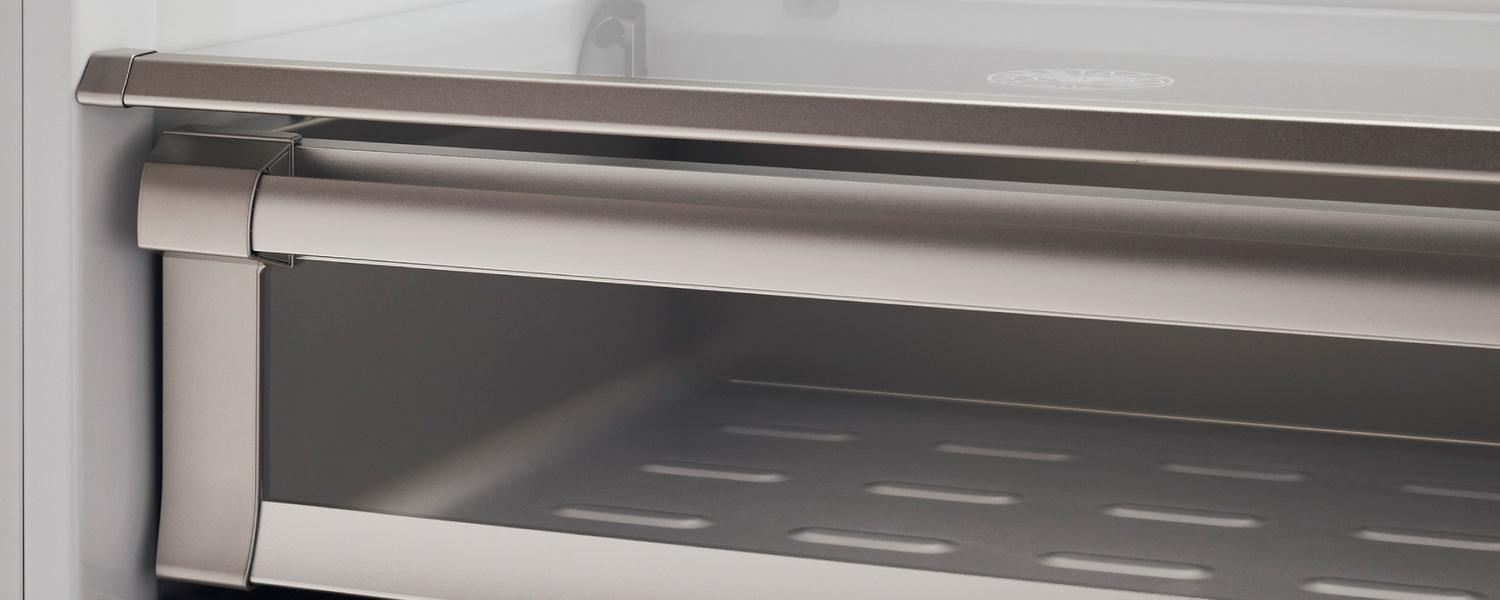 Bertazzoni REF30BMBIXRT 30 Inch Built-In Bottom Mount Refrigerator With Ice Maker, Stainless Steel
