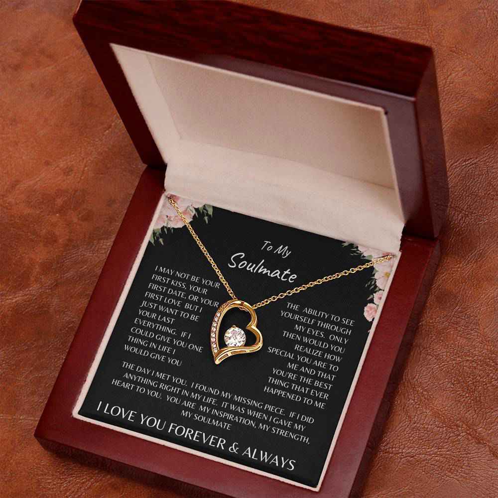 Soulmate Necklace - Perfect Gift for Her on Valentine's Day, Birthday, or Anniversary