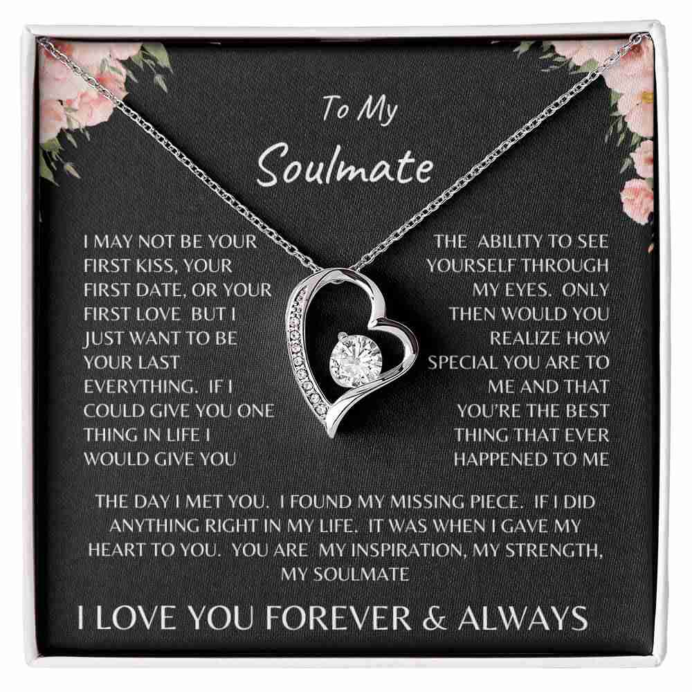 Soulmate Necklace - Perfect Gift for Her on Valentine's Day, Birthday, or Anniversary