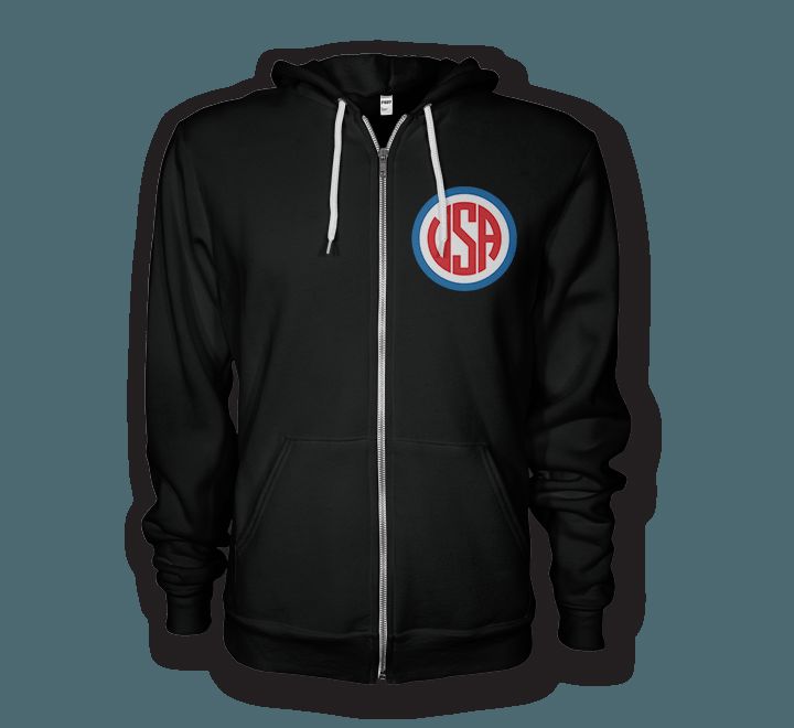 USA Hoodie - Comfortable and Durable Fleece