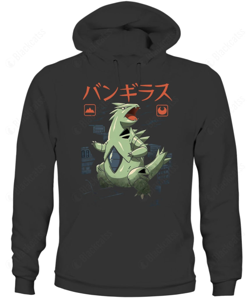 PKM Tyranitar Rock Kaiju Custom Graphic T-Shirt