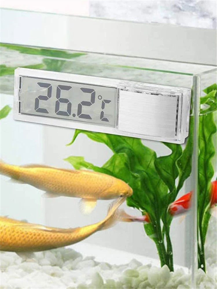 3D Digital LCD Electronic Fish Tank Thermometer with High Precision Sensor