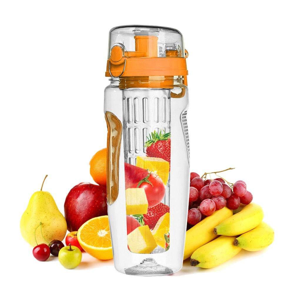 1000ml BPA Free Plastic Sport Fruit Infuser Water Bottle