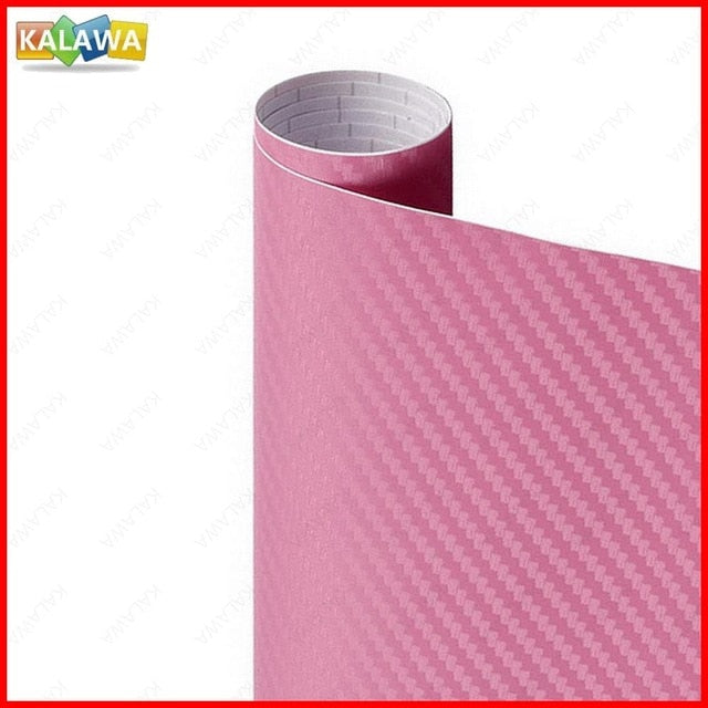 3D Carbon Fiber Vinyl Car Wrap Sheet Roll Film Sticker for Motorcycle and Automobile Styling