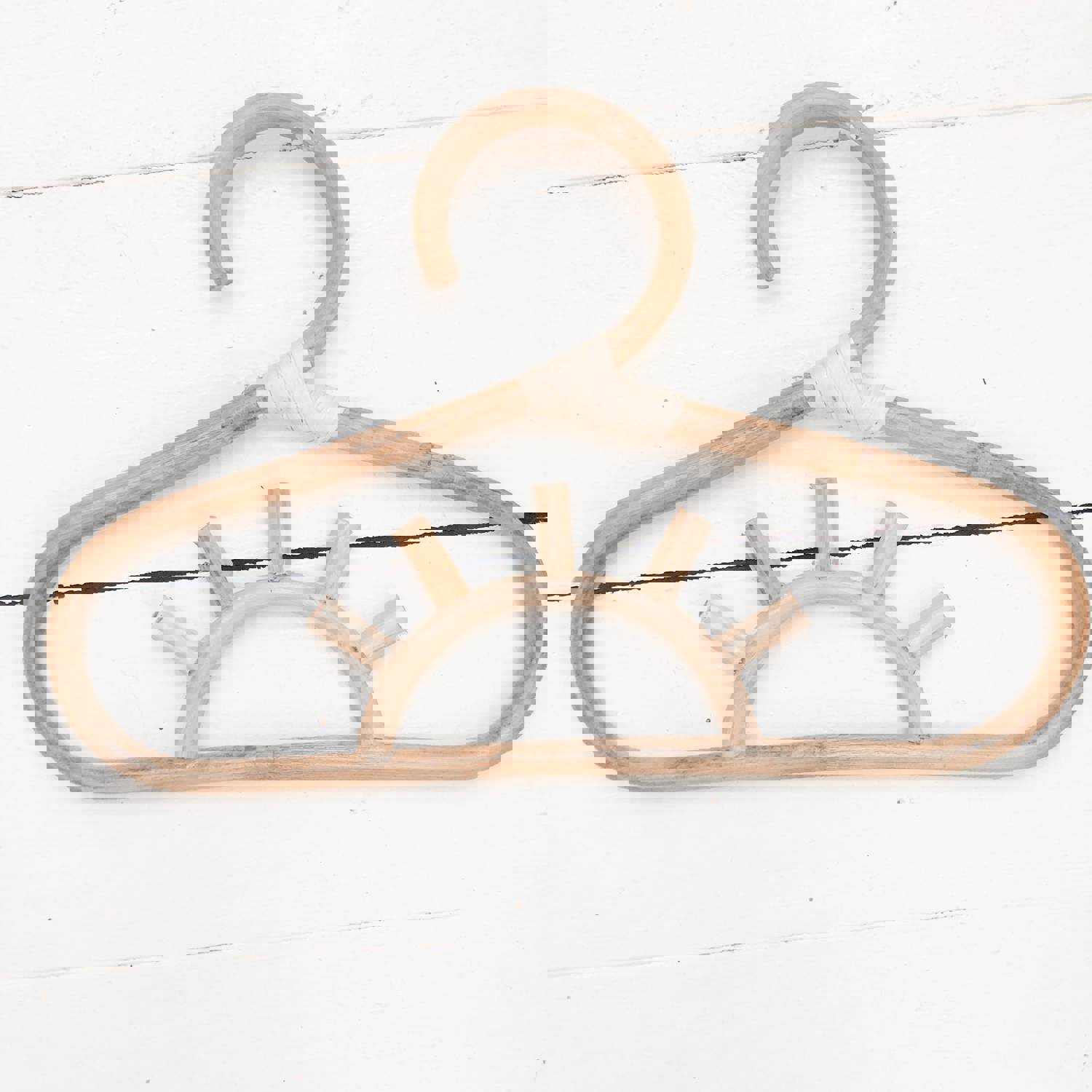 Handmade Rattan Clothing Hangers for Kids