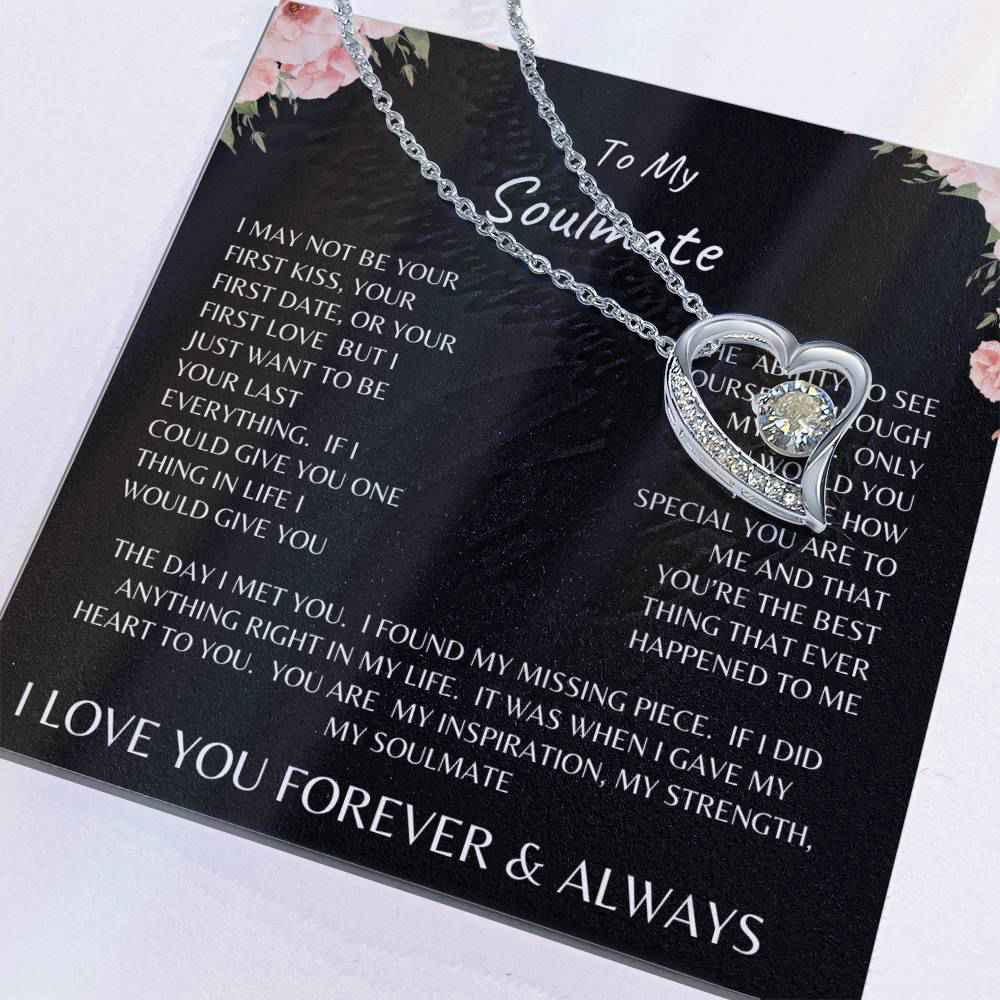 Soulmate Necklace - Perfect Gift for Her on Valentine's Day, Birthday, or Anniversary