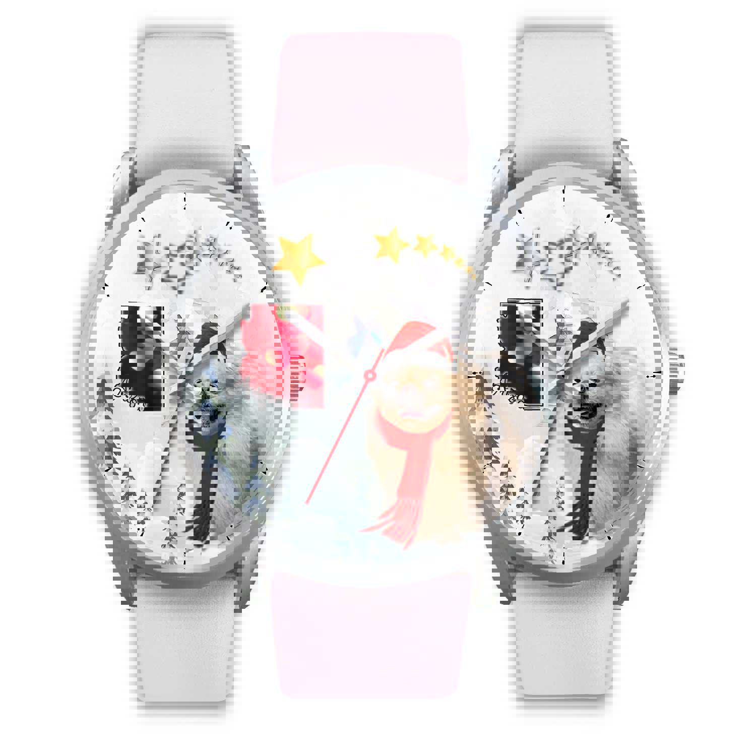 Pekingese Dog Arizona Christmas Wrist Watch - Stylish Custom Design for Men & Women