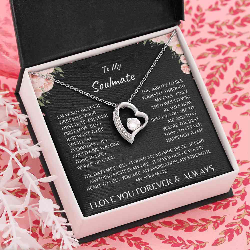 Soulmate Necklace - Perfect Gift for Her on Valentine's Day, Birthday, or Anniversary