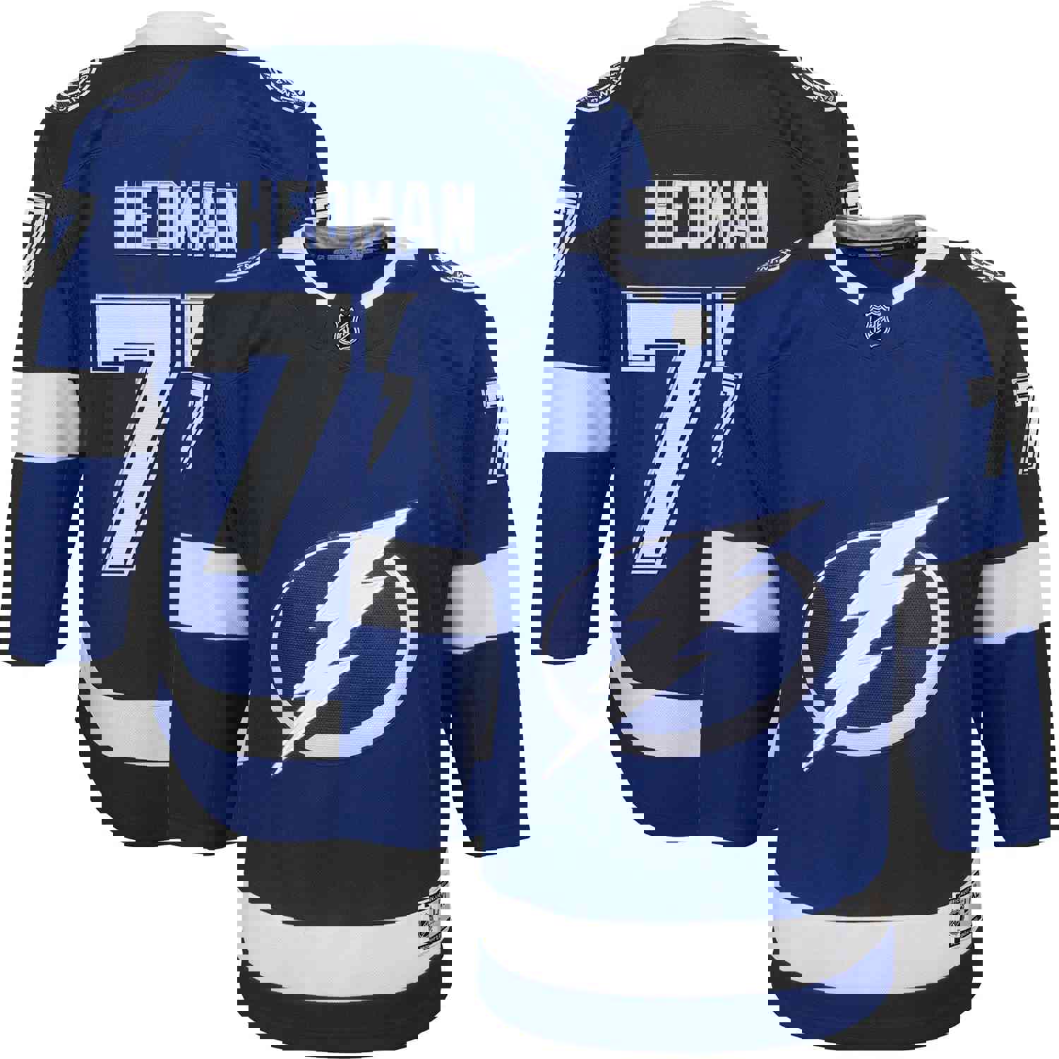 Victor Hedman Tampa Bay Lightning Youth Home Premier Player Jersey - Blue