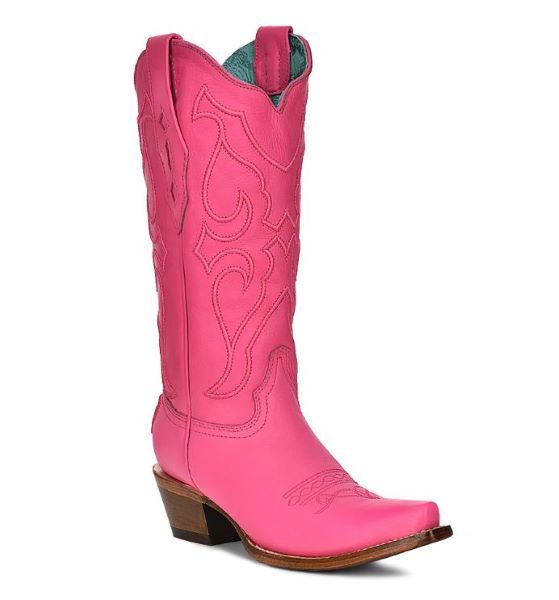 Corral Fuschia Snip Toe 13-inch Women's Western Boots Z5138