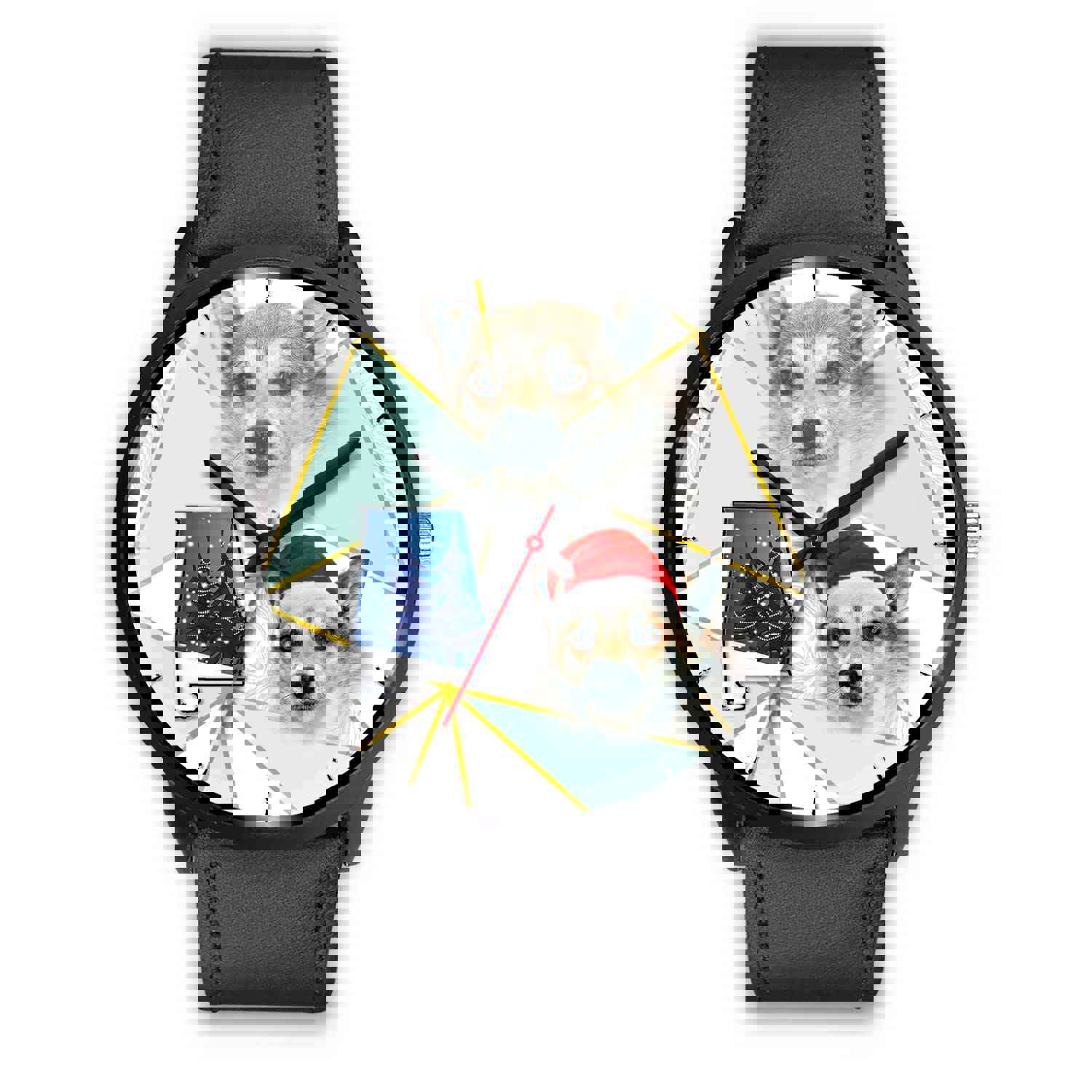 Norwegian Lundehund Alabama Christmas Special Wrist Watch