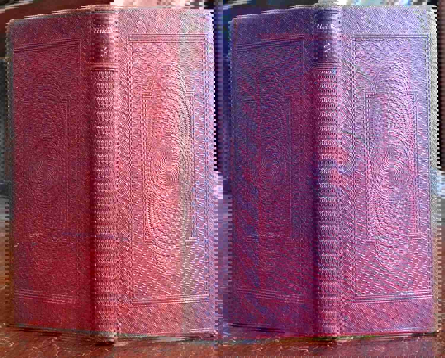 Collected Works of Felicia Hemans 1837 English Poetry Decorative Leather Book