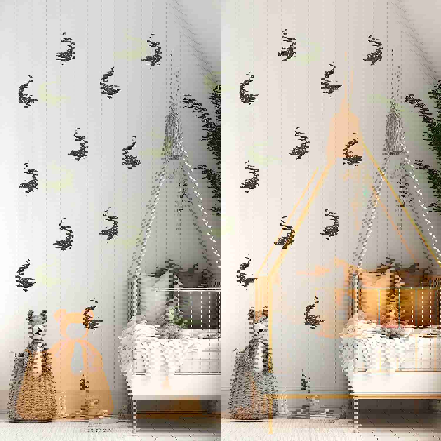 Alligators Wall Decals - Peel and Stick Home Decor