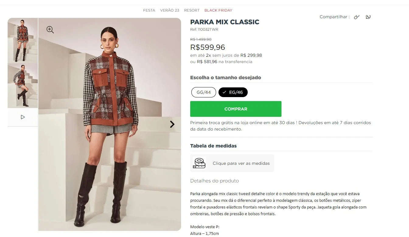 Brazilian Fashion Collection - Parka, Pants, Shirt, Dress & More