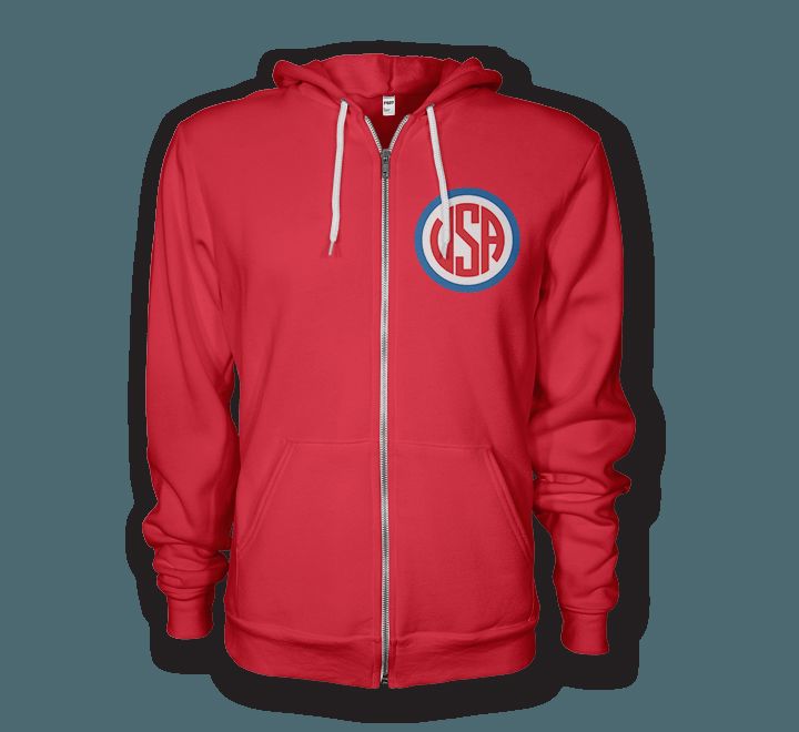 USA Hoodie - Comfortable and Durable Fleece