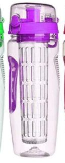 1000ml BPA Free Plastic Sport Fruit Infuser Water Bottle