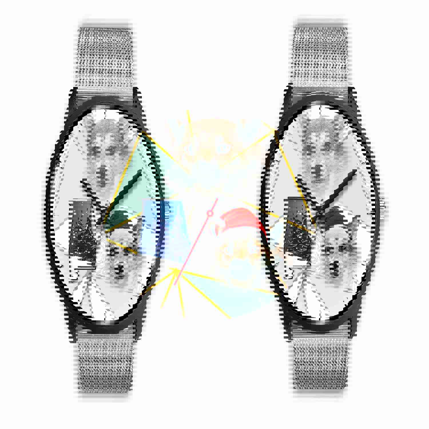 Norwegian Lundehund Alabama Christmas Special Wrist Watch