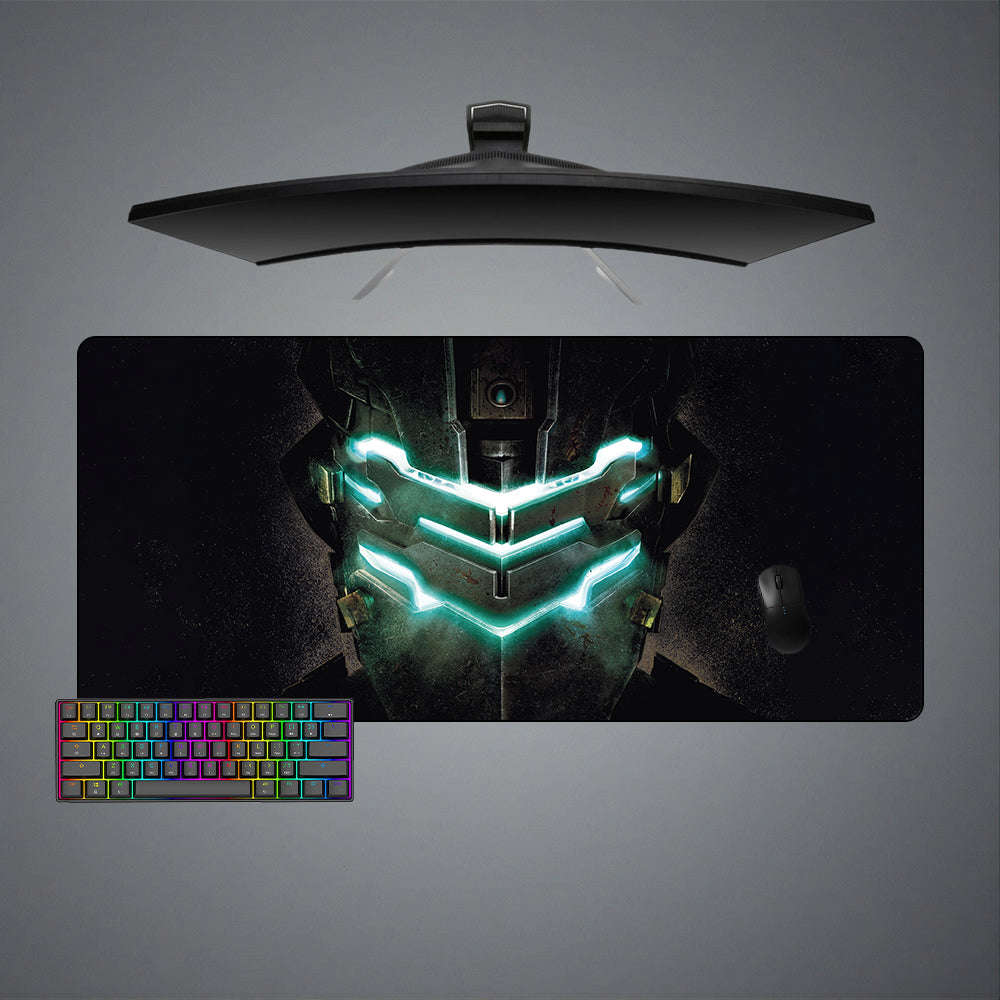 Dead Space Helmet Design Gaming Mouse Pad - M-XXL Size for Enhanced Gaming Accuracy