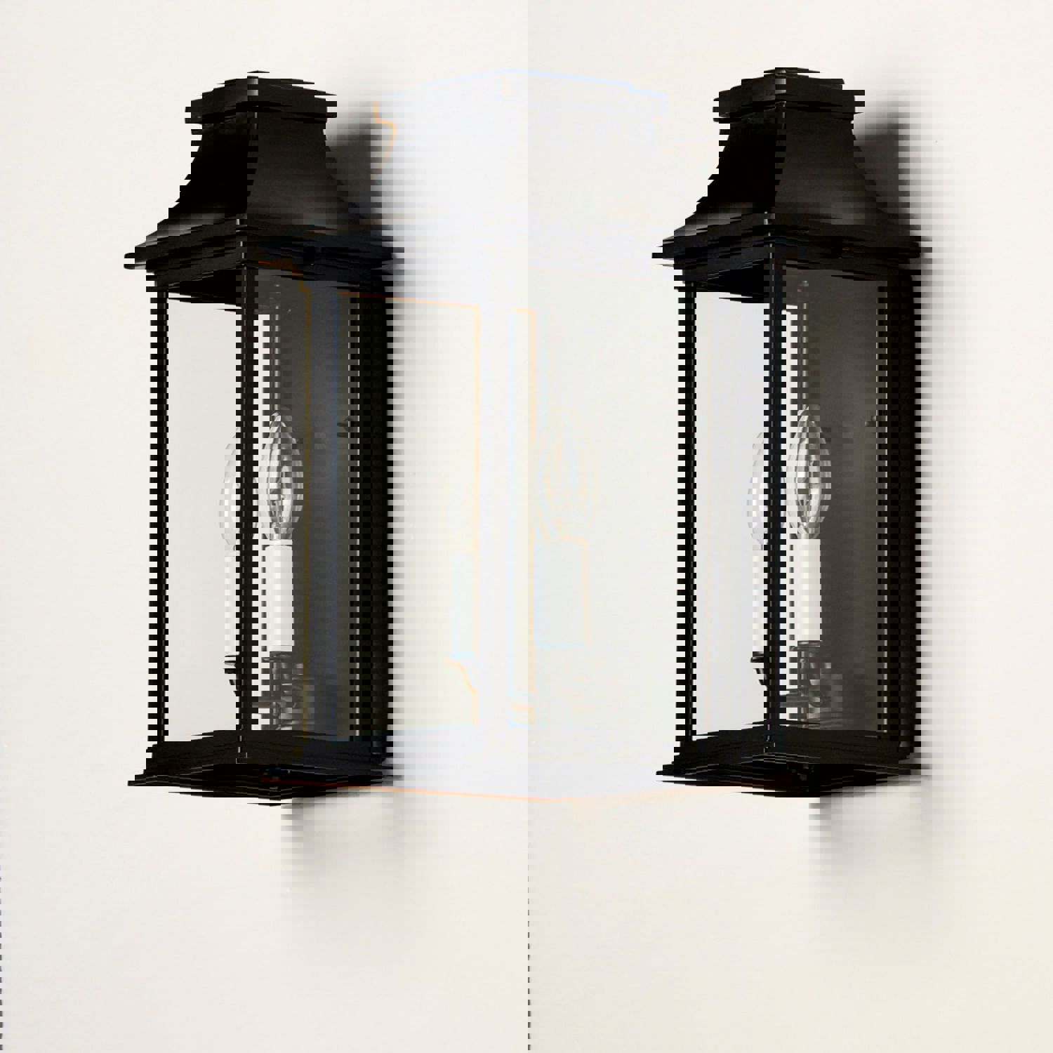 Vicksburg 2-Light Outdoor Pocket Wall Sconce