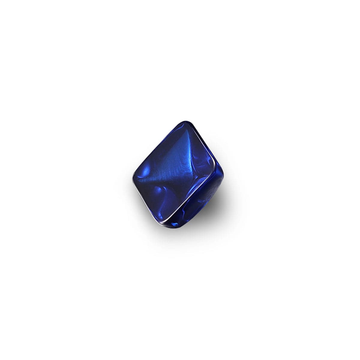 Pyramidal Watch Gemstone Blue Zircon Replacement for Cartier Pasha 40.5mm W310 Crown
