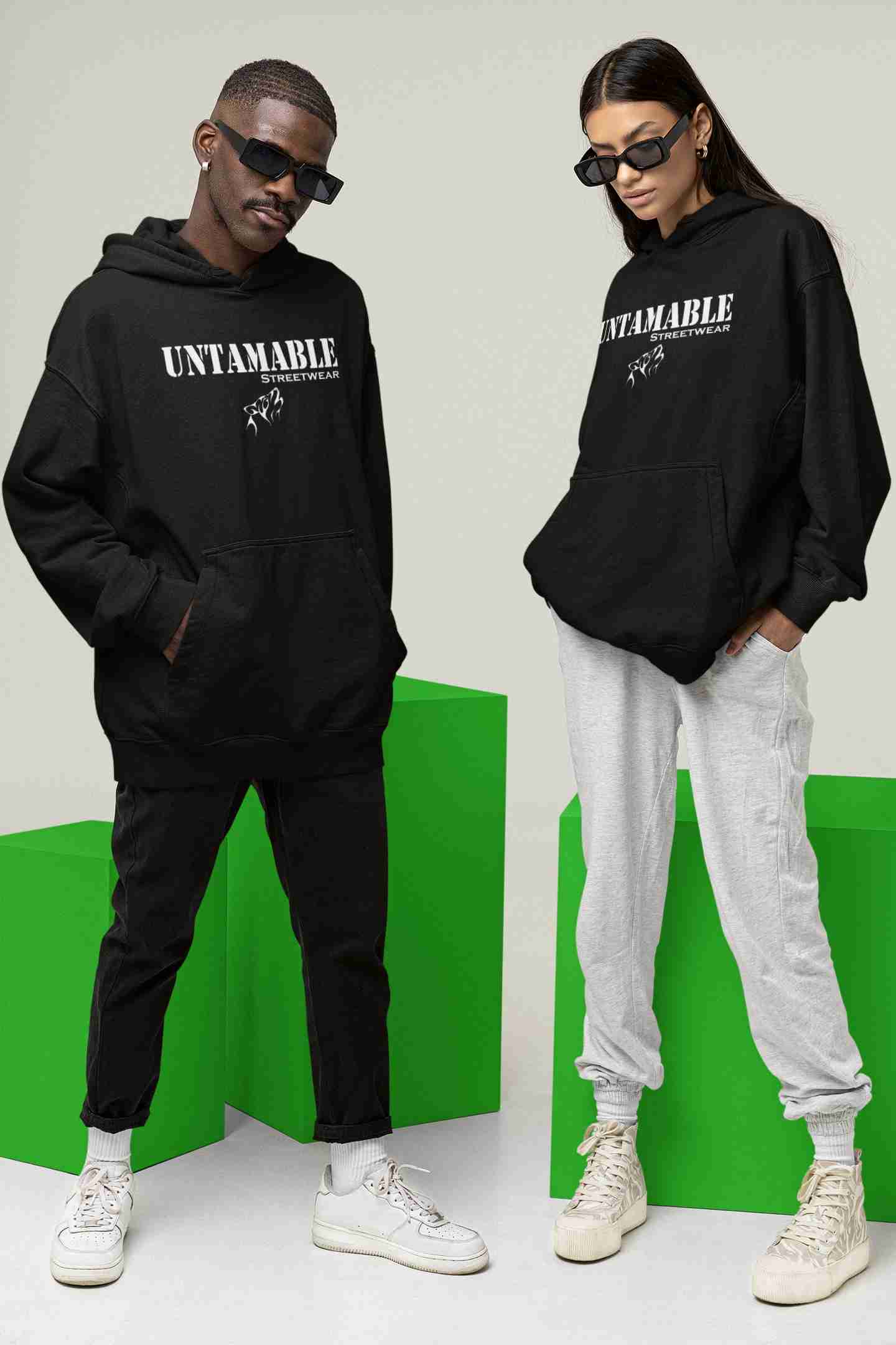 Untamable Clothing Streetwear Hoodie for Men