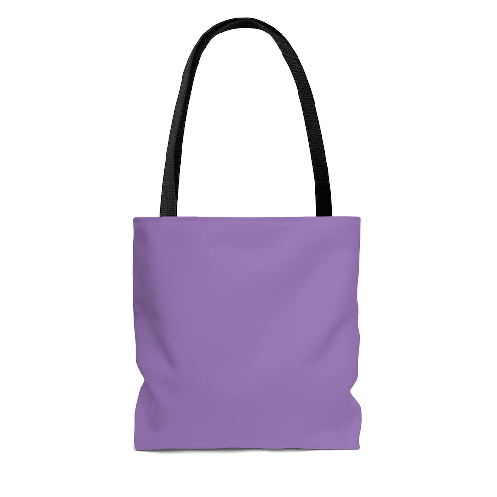 Frontline Healthcare Workers Thank You Purple AOP Tote Bag