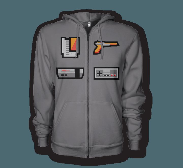 NES Hoodie - Preshrunk Fleece, 50% Cotton 50% Polyester