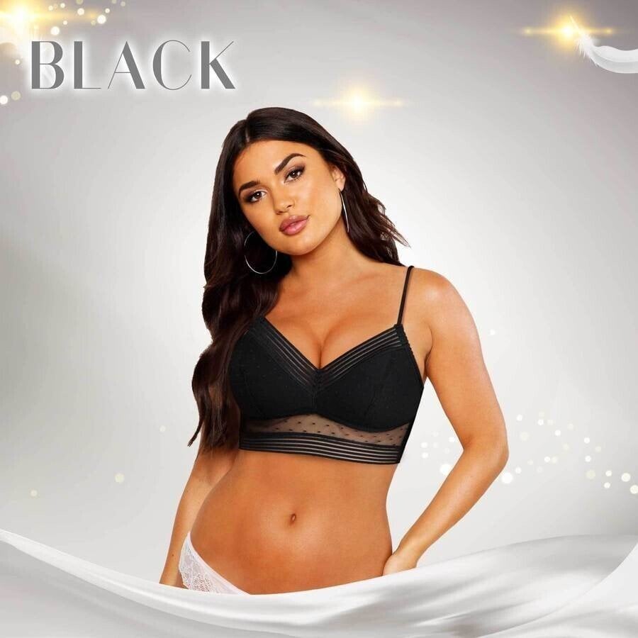 BETTYBRA® Starry Bra - Low Back Wireless Lifting Lace Bra