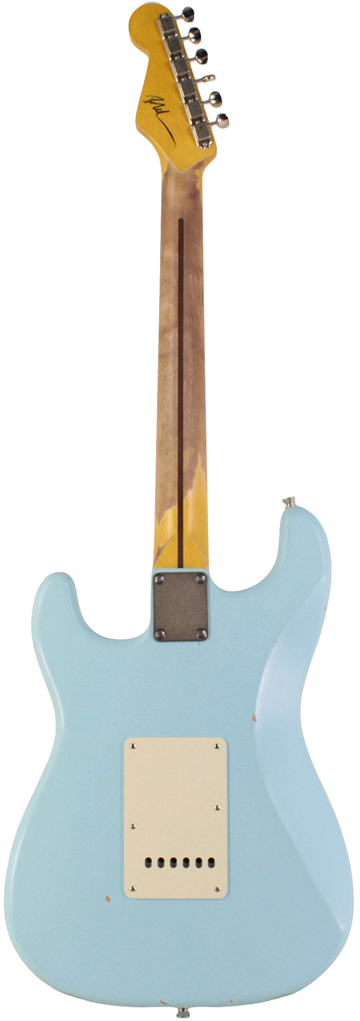 Nash S-57 Guitar, Sonic Blue, Light Aging