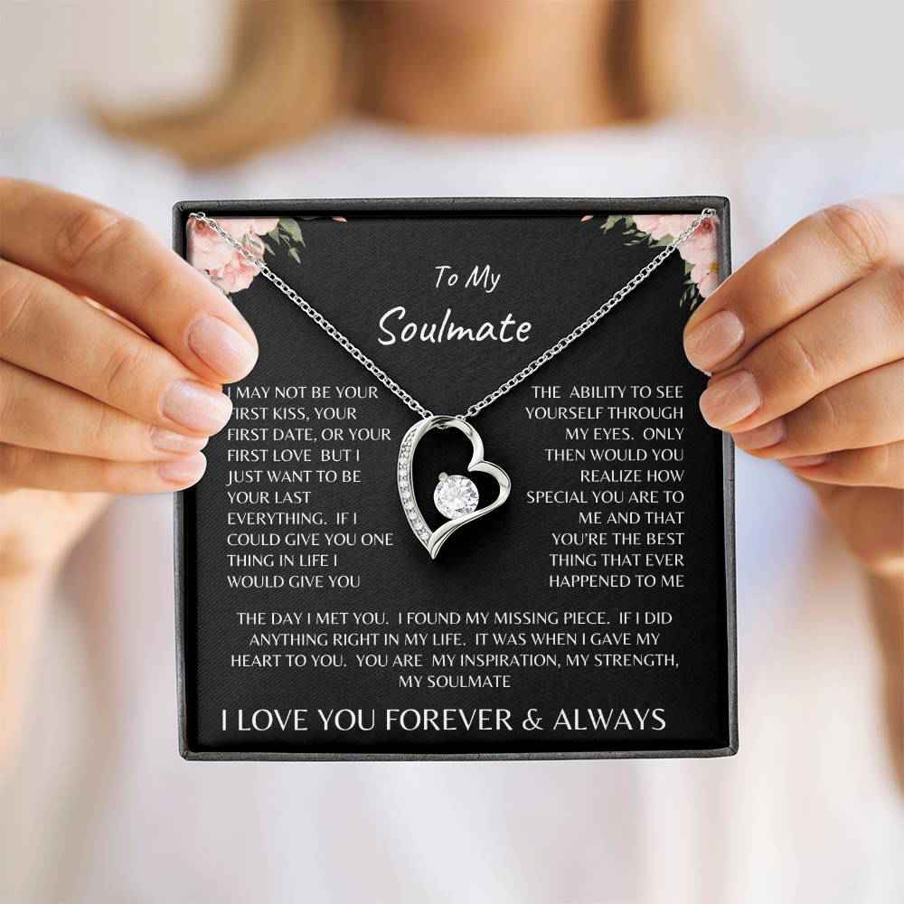 Soulmate Necklace - Perfect Gift for Her on Valentine's Day, Birthday, or Anniversary