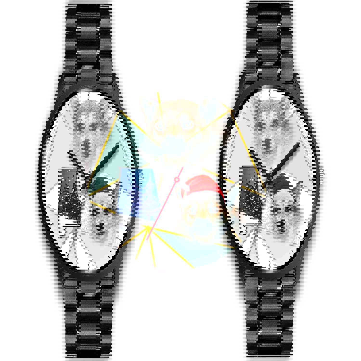 Norwegian Lundehund Alabama Christmas Special Wrist Watch