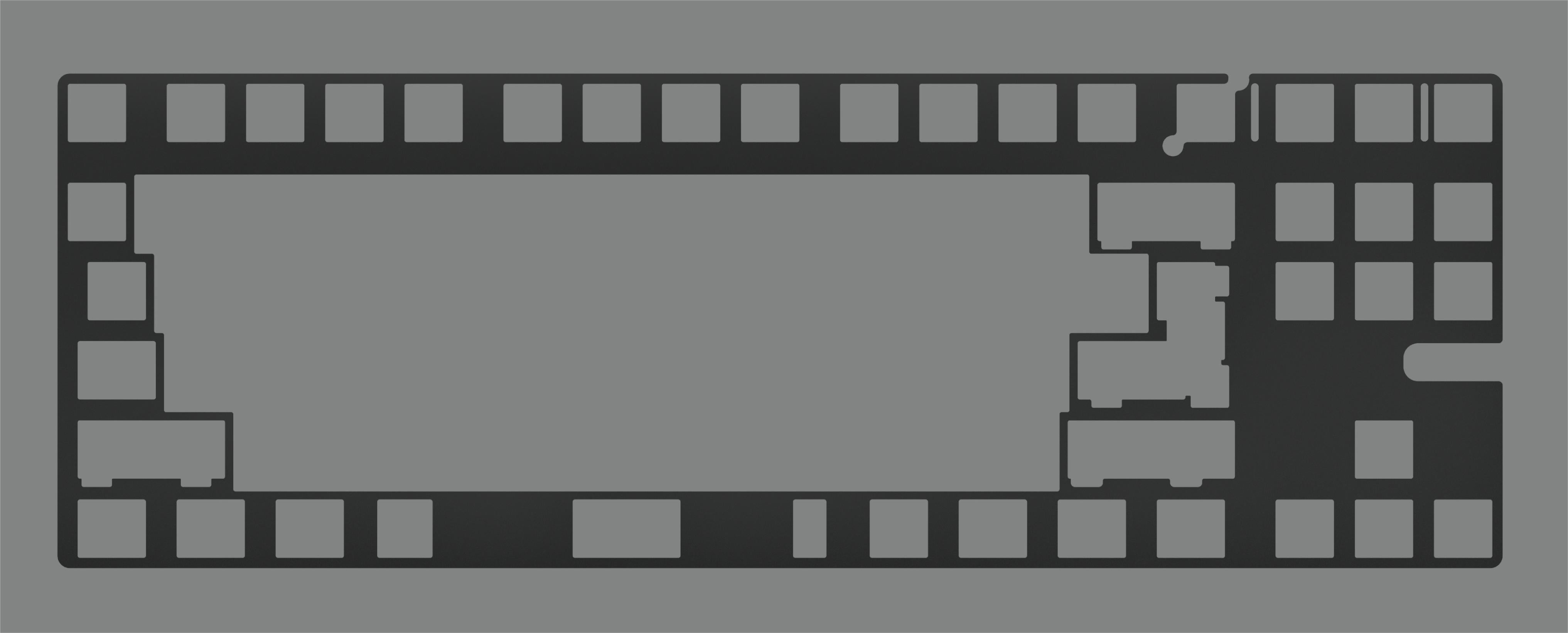 Jris80 PCB Gasket Mount Keyboard Kit - Group Buy Add-Ons
