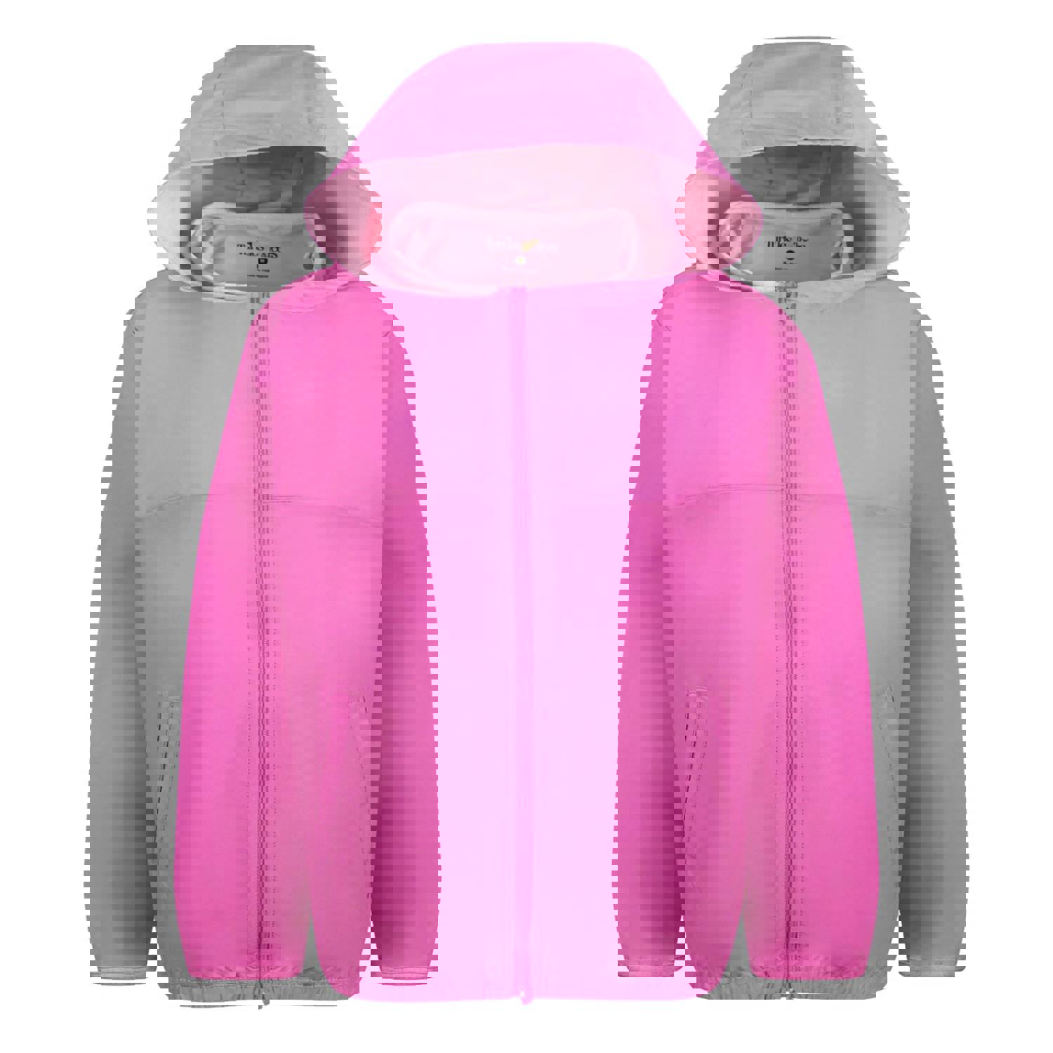 Girls Paisley Hoodie - Bubblegum Pink