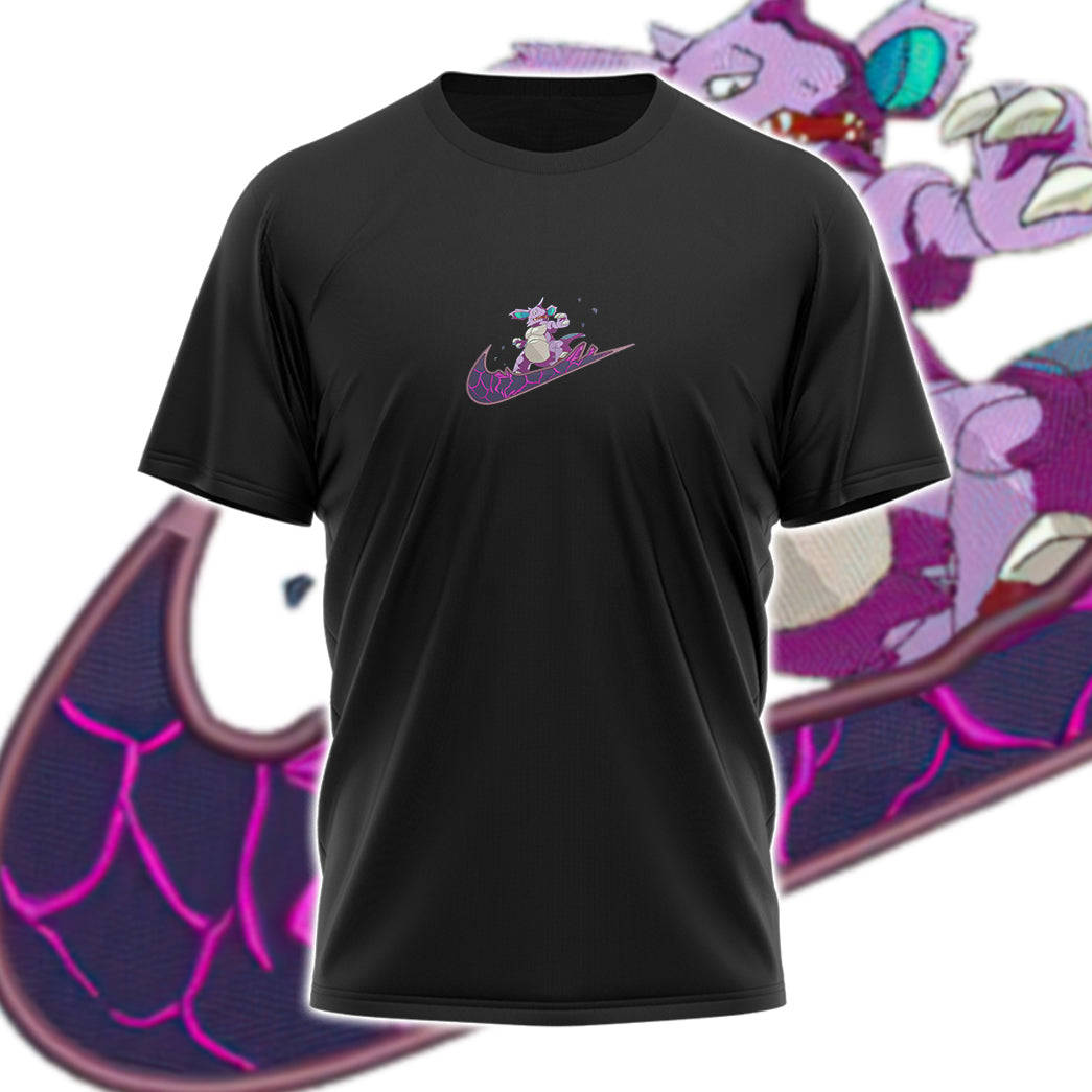 Nidoking Simple Swoosh Custom 2-Side Printed Hoodie - Unisex Cotton Apparel