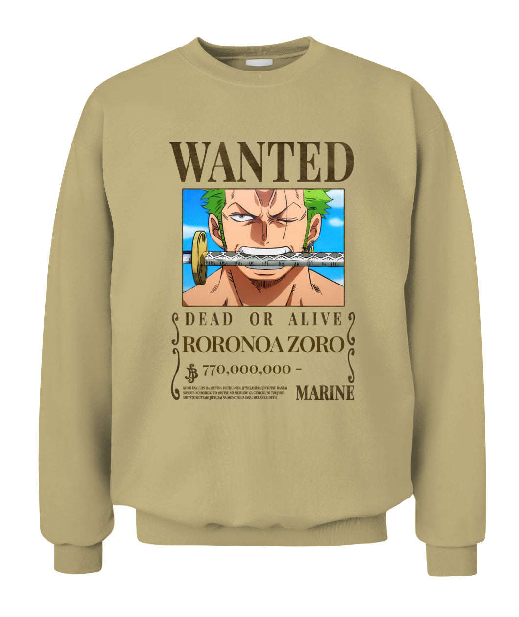 Zoro Wanted Custom Graphic Apparel - Unisex Classic Fit T-Shirt