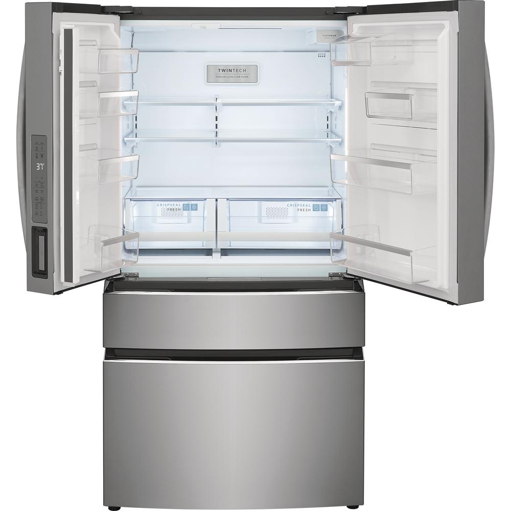Frigidaire Gallery French 4-Door Refrigerator with Interior Water Dispenser and Ice Maker GRMN2872AF