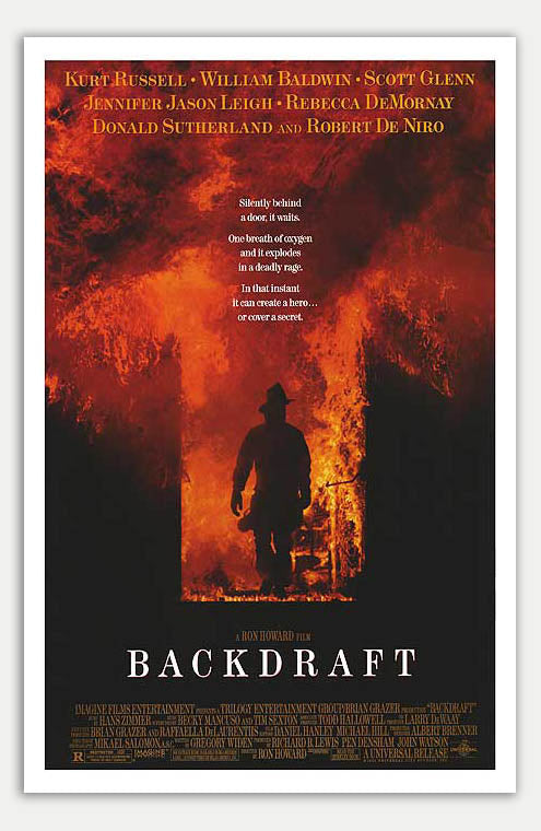 Backdraft - 11 x 17 Movie Poster (Reprint, 1991)