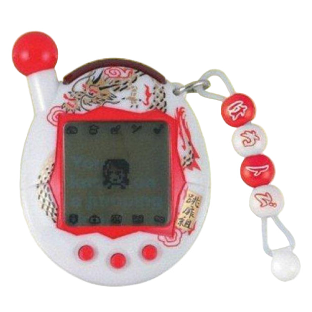 Bandai Tamagotchi Connection ver. 4 Entama LCD Game Toy - Hanerutchi 2 Red (Japan Version)