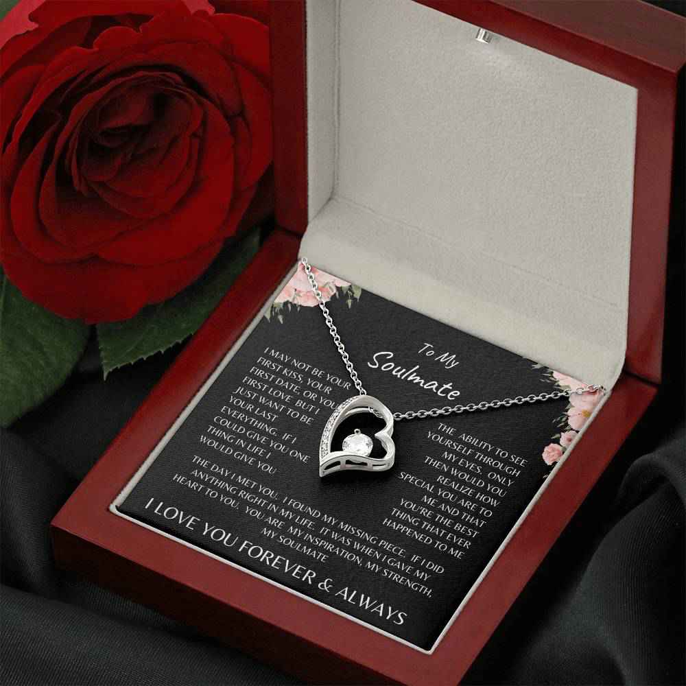 Soulmate Necklace - Perfect Gift for Her on Valentine's Day, Birthday, or Anniversary