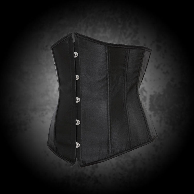 Athenes Laced Black Underbust Corset for Waist Cinching