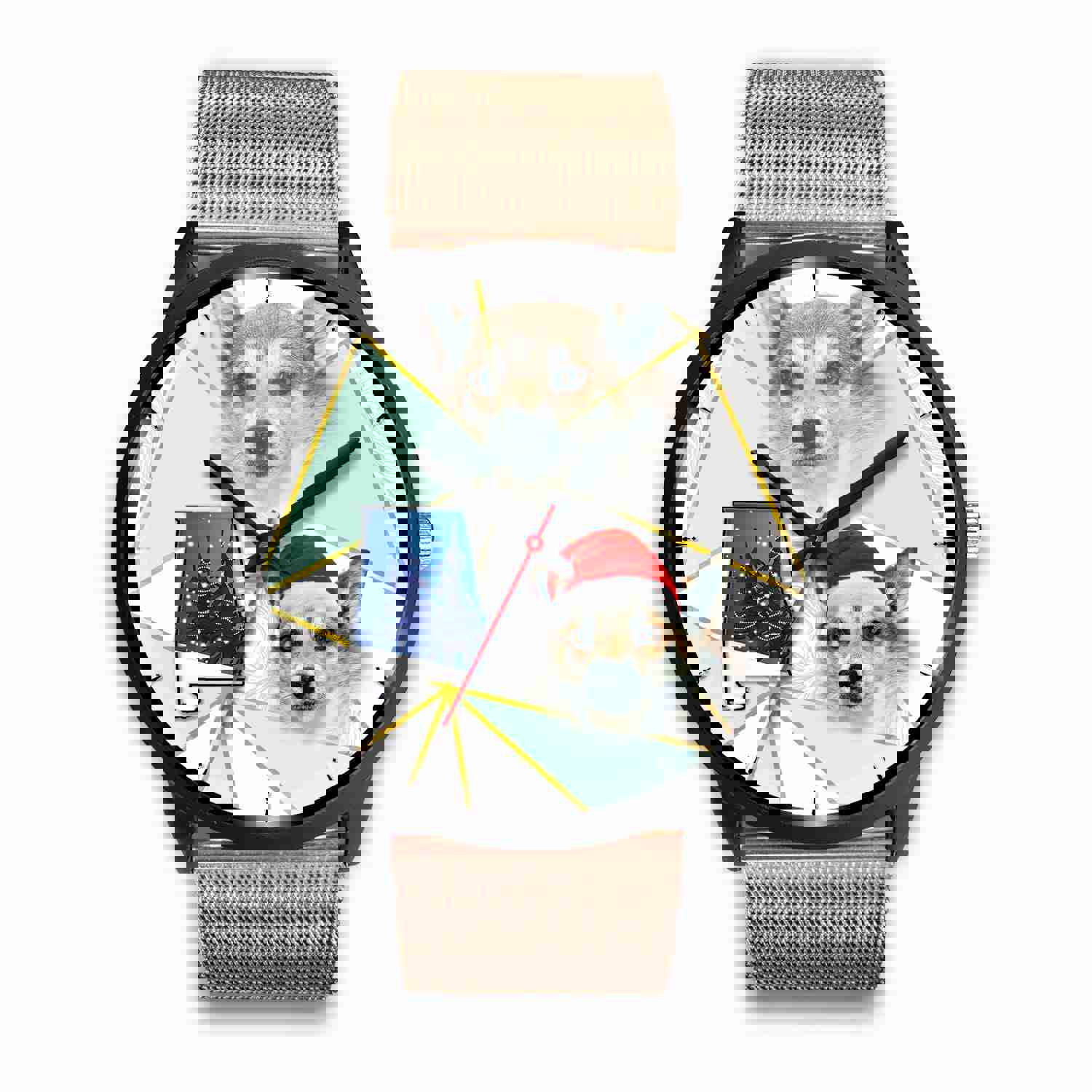 Norwegian Lundehund Alabama Christmas Special Wrist Watch