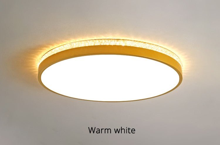 MIRODEMI® Minimalist Round Ceiling Light For Living Room, Bedroom, Kitchen