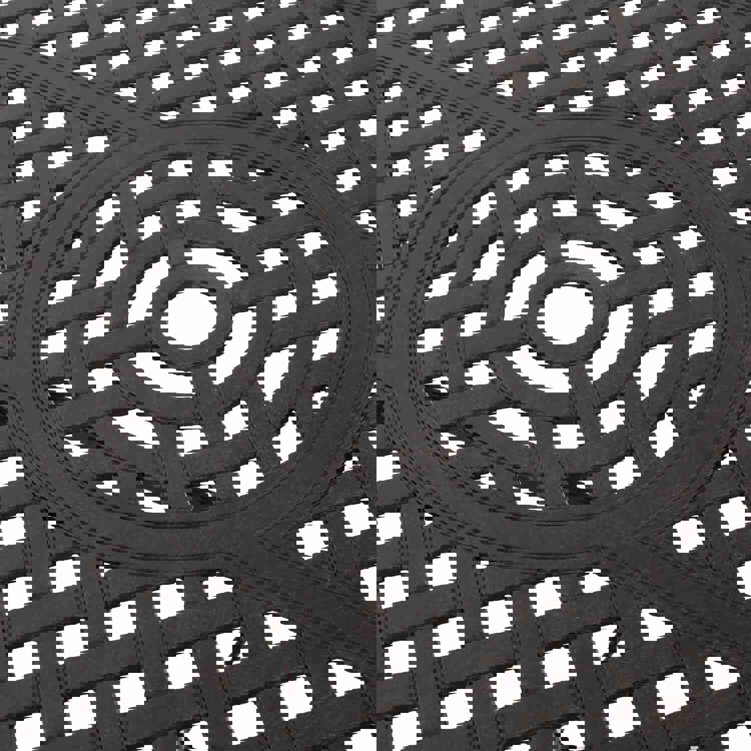 Fonzo Outdoor Bronze Cast Aluminum Rectangular Dining Table