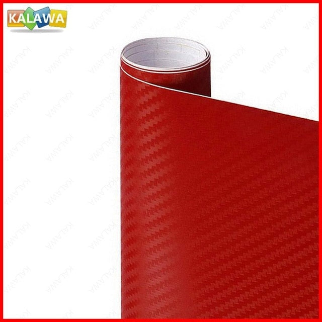 3D Carbon Fiber Vinyl Car Wrap Sheet Roll Film Sticker for Motorcycle and Automobile Styling