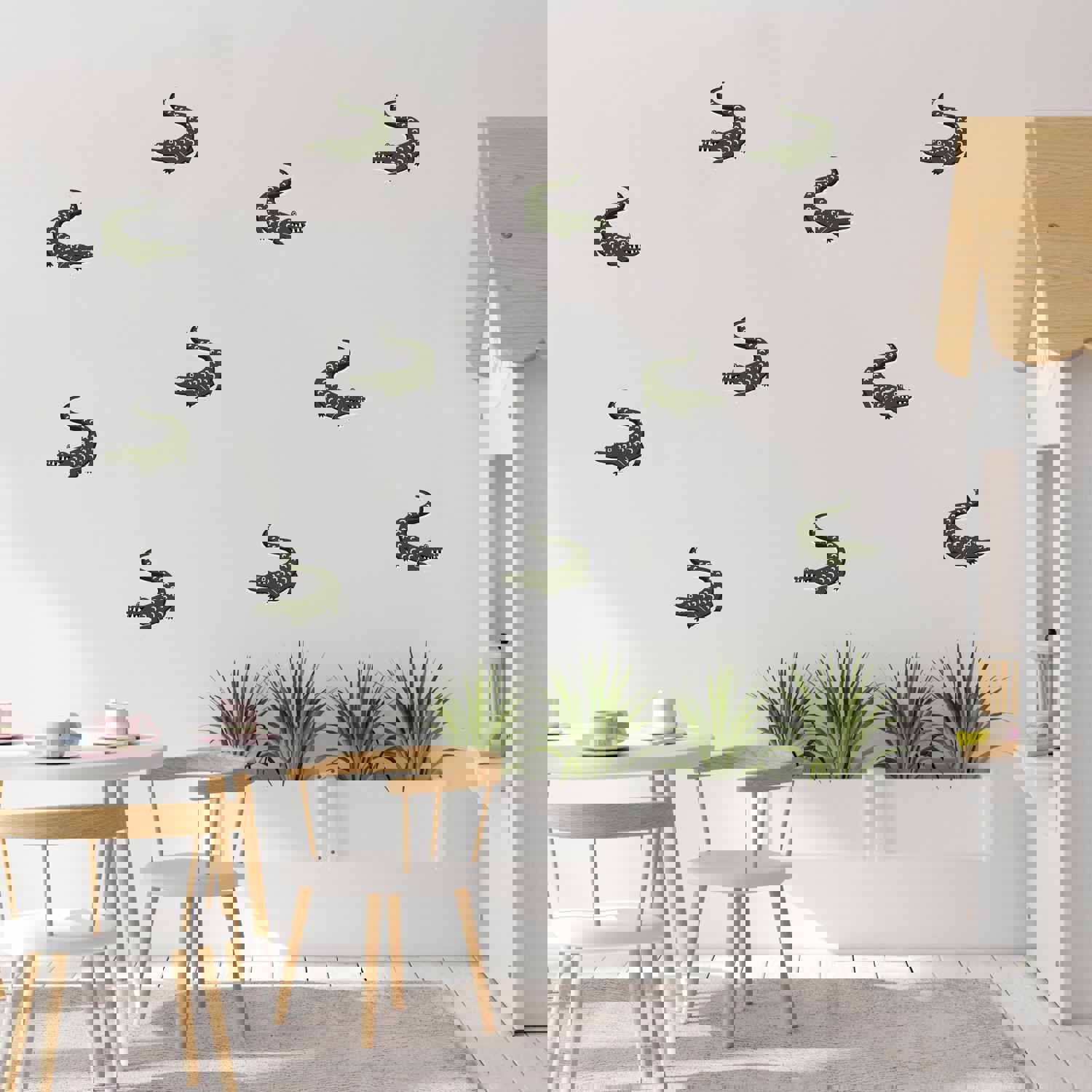 Alligators Wall Decals - Peel and Stick Home Decor
