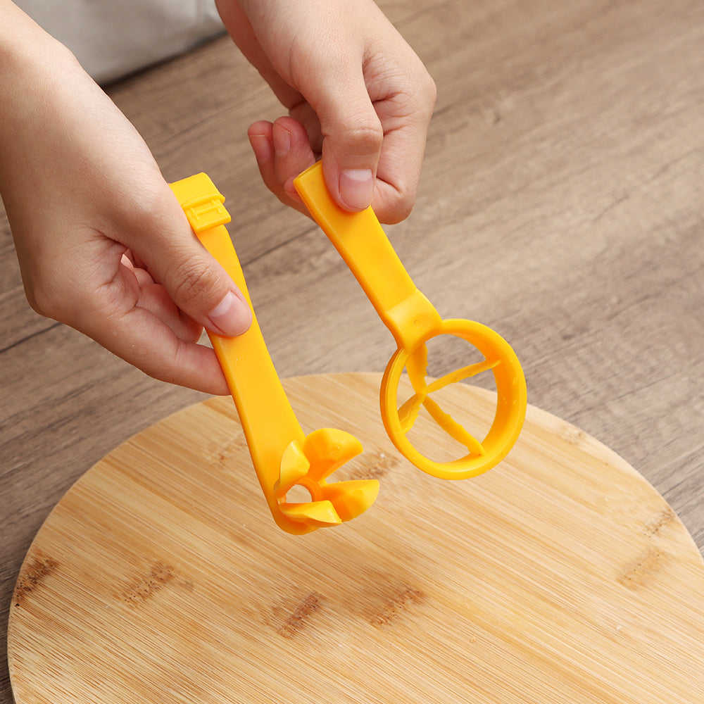 Tomato Slicer Cutter - Manual Kitchen Gadget for Fruits and Vegetables